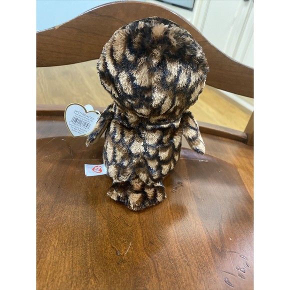 Ty Beanie Boos - SAMMY the Owl (6 Inch) NEW - MINT with MINT TAGS - Picture 8 of 12